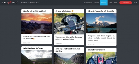 Russmedia erweitert sein Community-Portfolio durch Zukauf in Deutschland - Calimato wurde 2016 in Berlin gegründet und ist heute nach eigenen Angaben die meistgenutzte App für Motorradfahrer in Deutschland